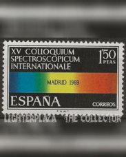 TP-ESP69.01581 Spanje 1969. 15e Internationaal Spectroscopiesymposium in Madrid