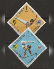 SPAIN.  IX Europeanen Cup of Men's Gymnastics - MADRID 1971