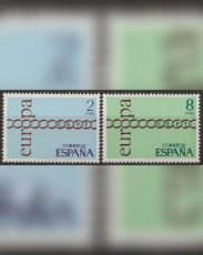 Spain EUROPA CEPT 1971