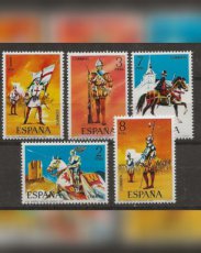 Spain 1973.Military uniforms (I)