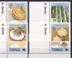 Mushrooms Set - TUVALU Issue date 25-07-1988 - MINT **